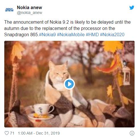 ŵ����9.2 PureView�Ƴٵ�2020��ĩ����������������865